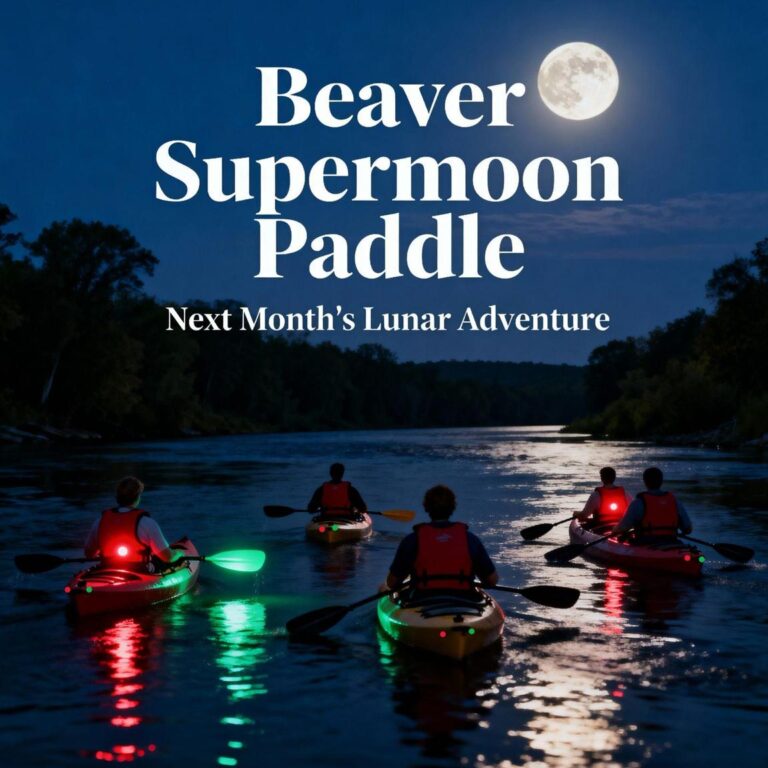 Beaver Supermoon Paddle (5:00 pm – 7:00 pm)