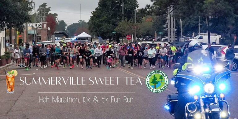 Summerville Sweet Tea Half Marathon, 10K, and 5K