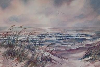 SAGuild Member Meeting watercolor demo by Margaret Hoybach (6:15 pm – 8:00 pm)