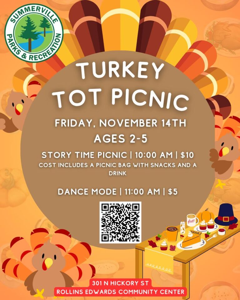 Turkey Tot Picnic (10:00 am – 11:00 am)