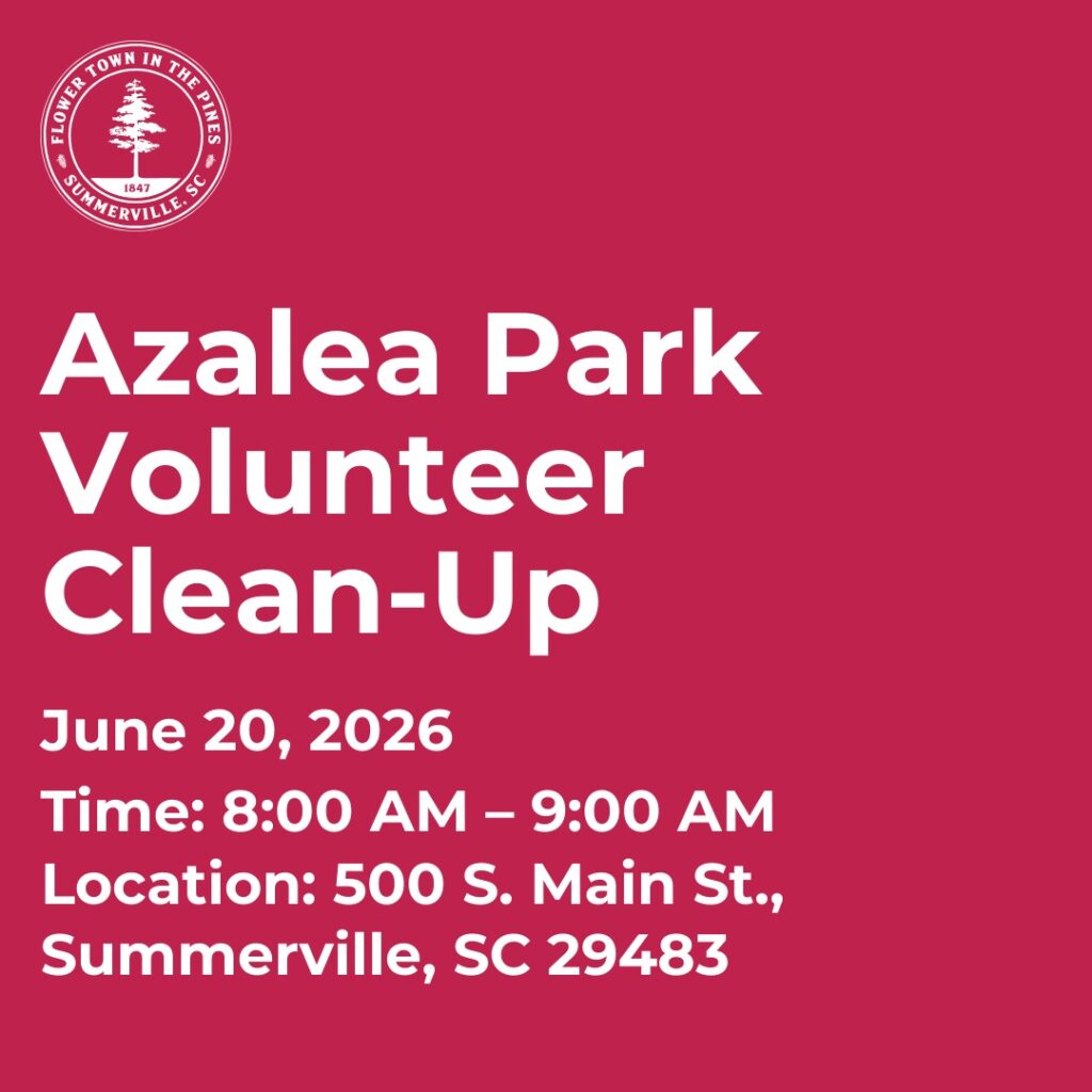 Event details for Azalea Park Volunteer Clean-Up on June 20, 2026, from 8:00 AM to 9:00 AM.